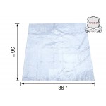 Poly Bags - clear (5 sizes )  36" x 36"